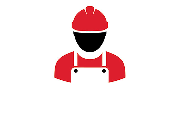 vector image of construction worker