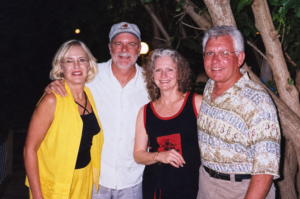 Harry Dunavant, Larry Polster, and their wives
