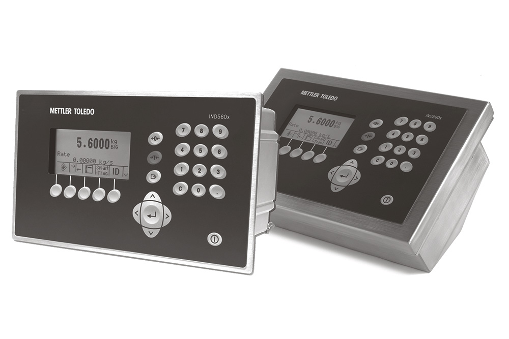Two Mettler Toledo scale indicators