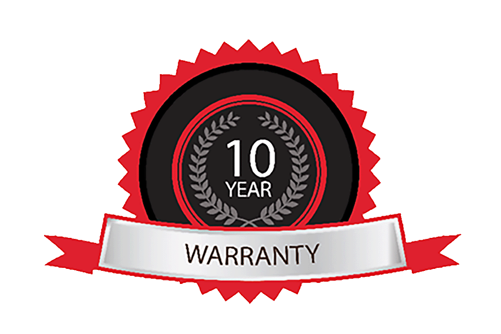 10 year warranty stamp
