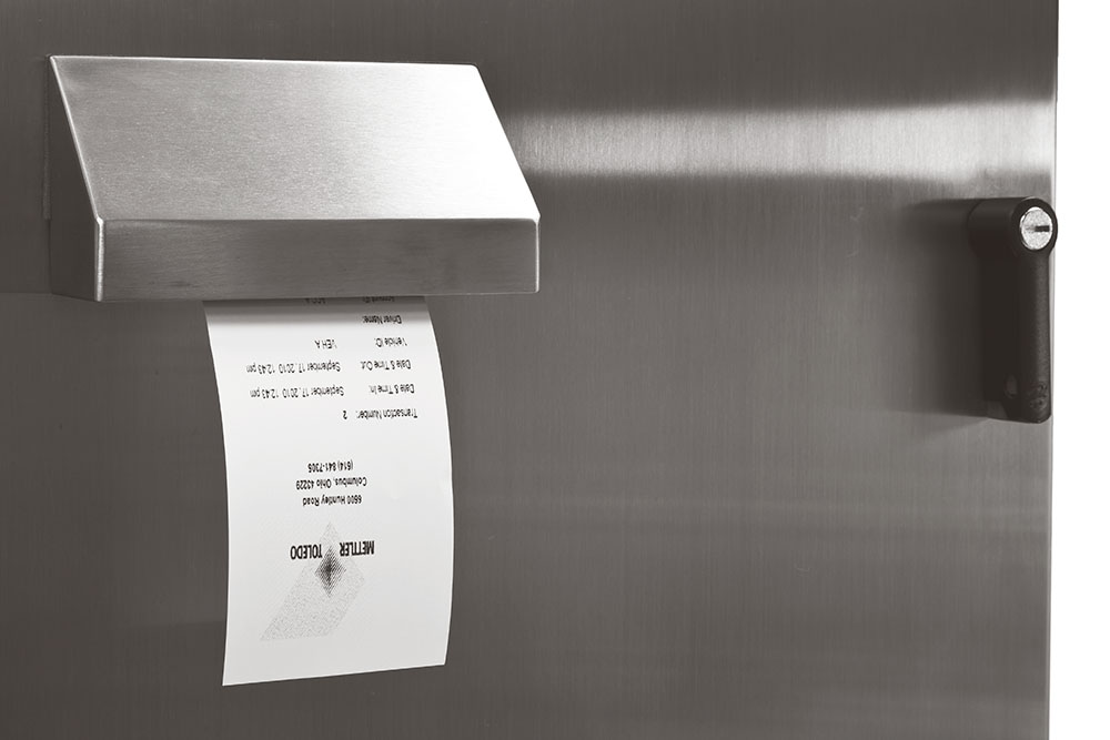 METTLER TOLEDO truck weigh scale ticket