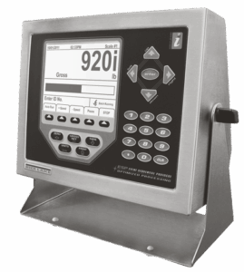 Rice Lake Weighing indicator programmed for manual checkweighing