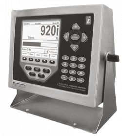 Rice Lake Weighing indicator programmed for manual checkweighing
